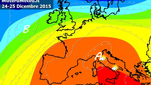 Le previsioni per la Vigilia ed il giorno di Natale per Matera e provincia